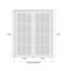 Solid Manufactured Wood Panelled Wood Finish French Doors-93654622