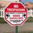 No Trespassing This Property Is Protected by Video Surveillance Trespassers Will Be Prosecuted 10" X 10" Aluminum Lawnboss Sign with 3' Stake