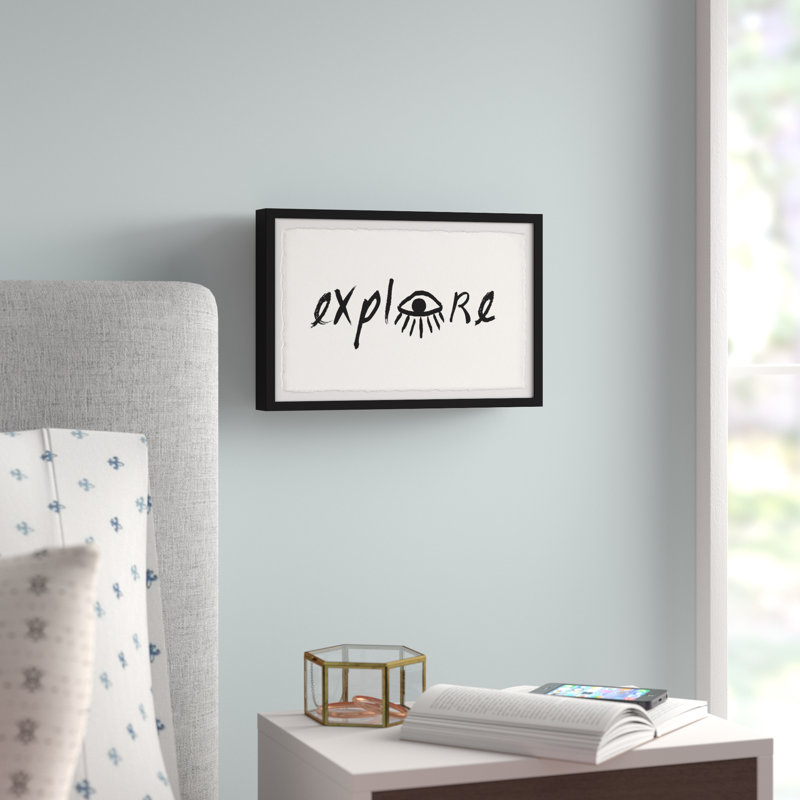 «Explore III» par Marmont Hill - impression encadrée, H 8 po x l 12 po x P 1,5 po