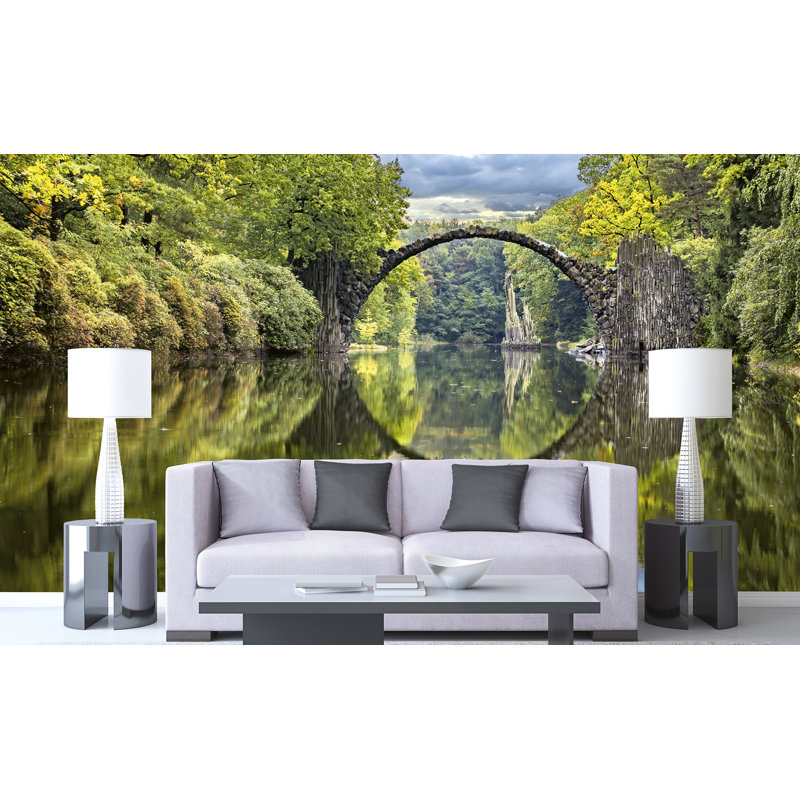 Arch Bridge Wall Mural