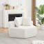 Chaises d'appoint modernes, 54 po Chenille