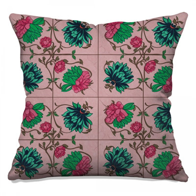 Coussins décoratifs roses