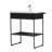 Iduna 32.25'' Single Bathroom Vanity with Ceramic Top