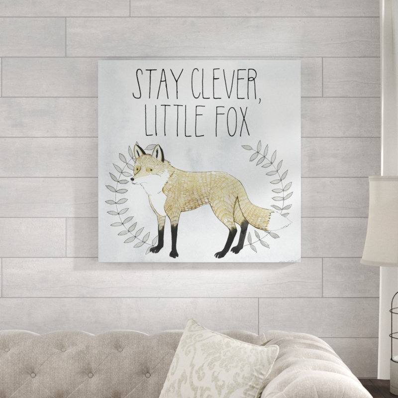 Forest Friends II - Wrapped Canvas Painting Print, 76cm H x 76cm W