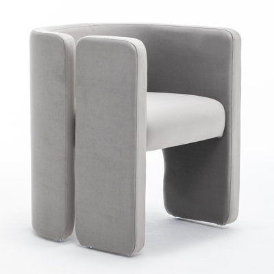 Jaimyn 24" Wide Upholstered Barrel Accent Chair