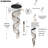 Addiley 12ft Large Dimmable Chandelier High Ceilings 28 Lights Crystal Bubble Column Chandeliers Lighting-1910511097-1940034190
