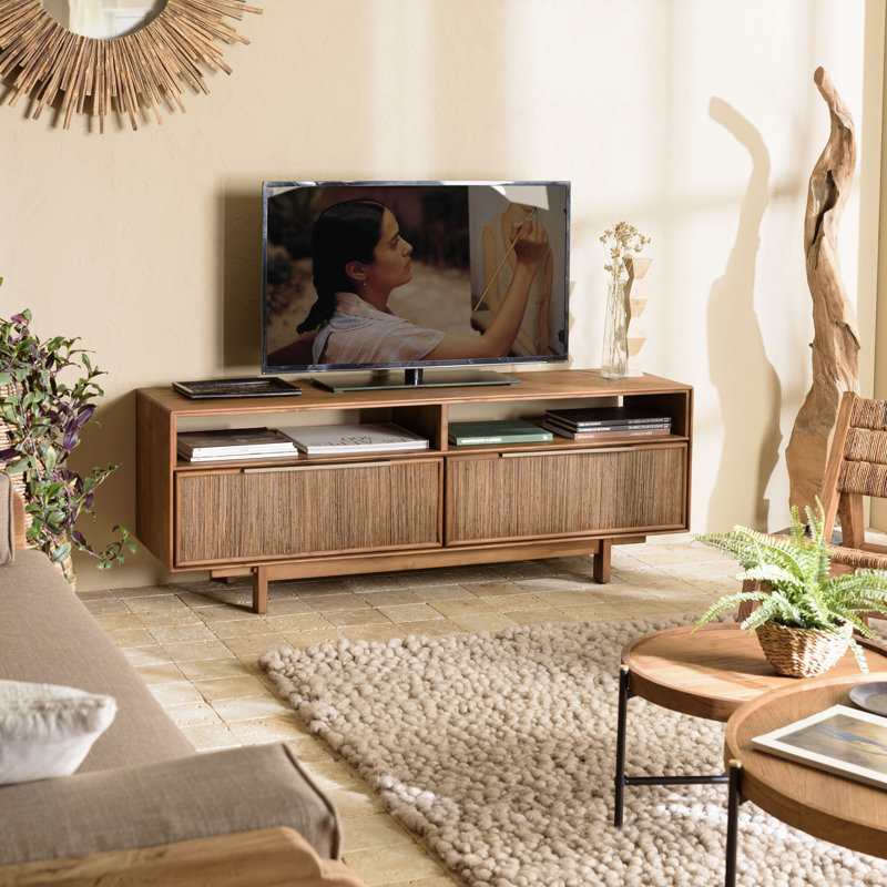 Kurfis TV Stand Fireplace for TVs up to 48" Fireplace