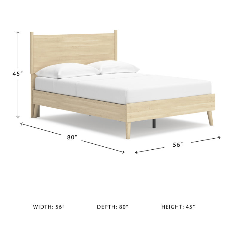 Dulin Full Platform Panel Bed