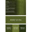 Tapis de zone vert contemporaine-890318199