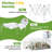 Grower’s Haven AMERLIFE Upgraded Pop-up Greenhouses for Outdoors Indoor with Adjustable Reinforced Frame, Portable Walk in Green house with Roll-up Zipper Door, Windows and PE Cover, White-110507700