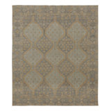 Distressed Homage Hand Knotted Wool Area Rug