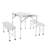 Abdalla 4 - Person Patio Dining Set with Rectangular Table