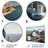 Modern Cities & Countries Wall Decor on Metal