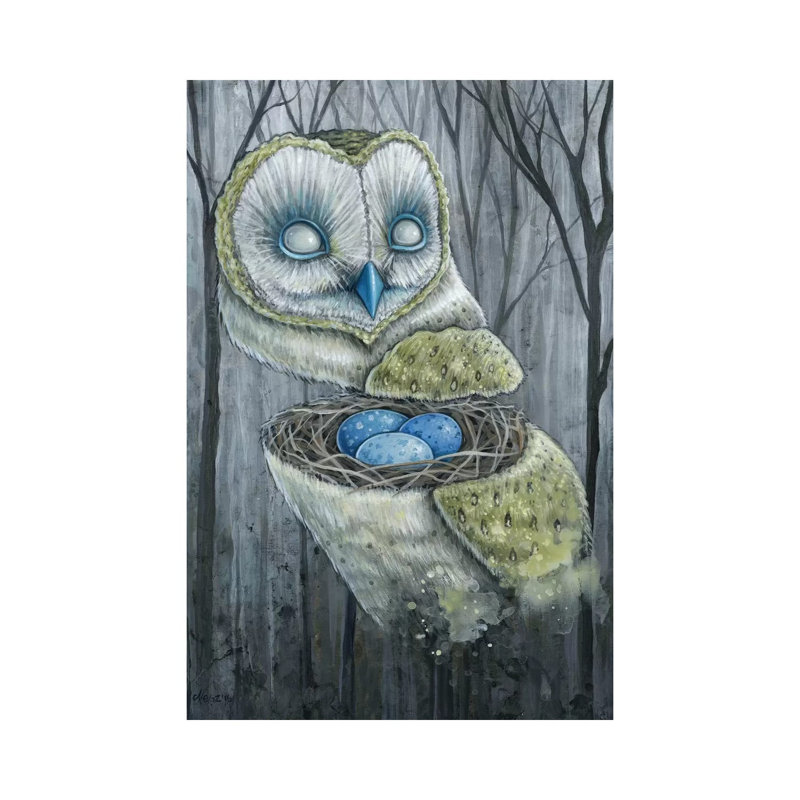 Nerthus by Megan Majewski - Wrapped Canvas Print, 20.32 cm H x 30.48 cm W