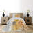 Seashells Coastal Polyester Coverlet