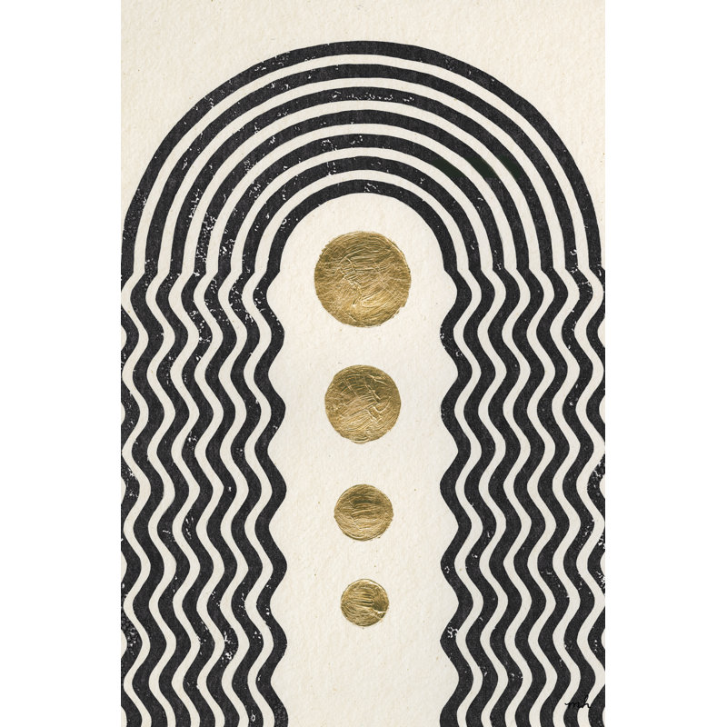 Good Vibrations I - Wrapped Canvas Print, 46cm H x 30cm W