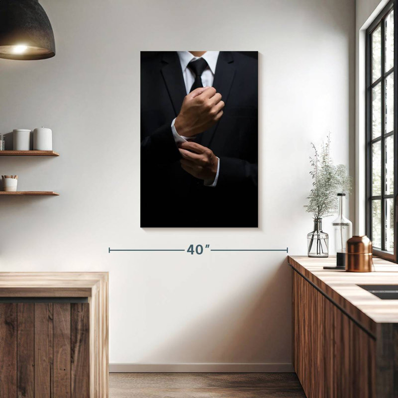 Shuttleworth Sleek Gentleman, 39" H x 26" W