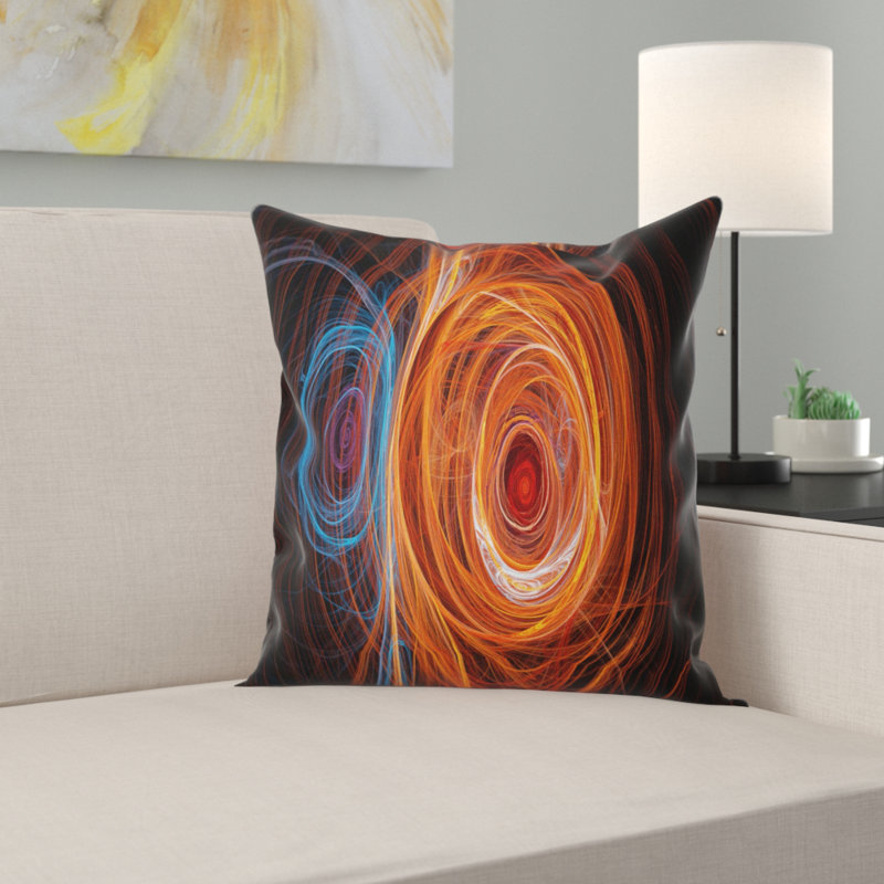 Coussin Abstract, 16 po x 1 po, Coussin décoratif