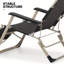 chaise longue noire