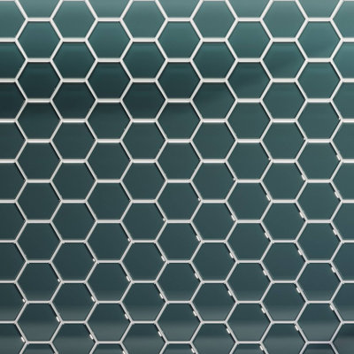 3" Beehive 10.25in.x11.75in. Glass Mosaic Tile