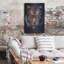 Art mural en métal luxueux «Two-face Tiger» par Momart-106414553