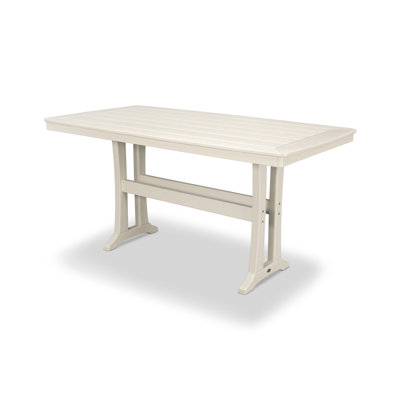 Table de comptoir Nautical Trestle 38 "x 73"