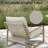 2 Person Aluminum Conversation Seating Group With Olefin Cushions