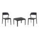 Farrah Snow 2 Person Seating Set