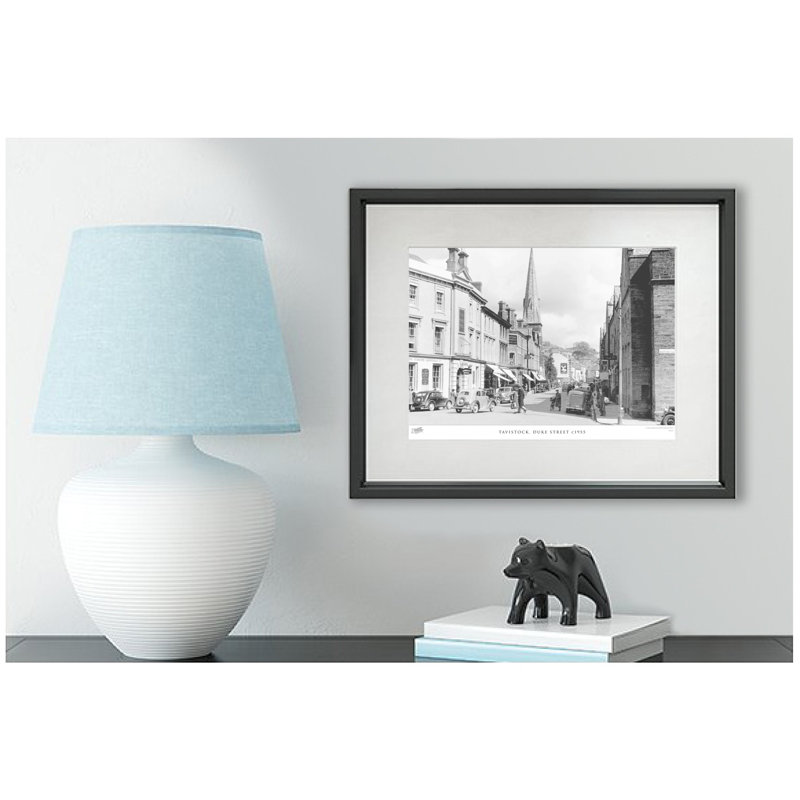 Tavistock, Duke Street C1955 by Francis Frith - Single Picture Frame Print, 60cm H x 80cm W x 2.3cm D