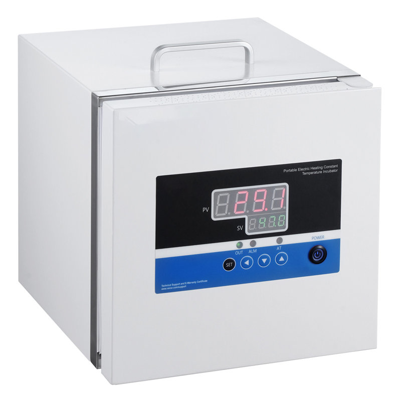 Incubateur microbiologique de laboratoire 6L, contrôle précis de la température de 0 ° C à 65 ° C