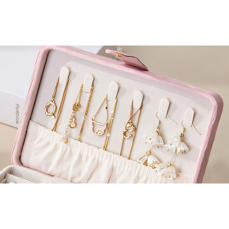 Boîte à bijoux +, Rose