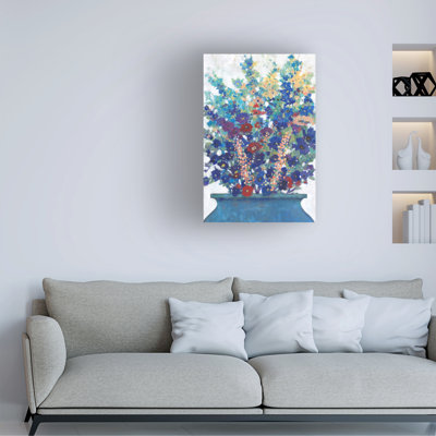 "A Bunch Of Flowers I" par Colombe, impression sur toile par Timothy O Toole
