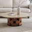 Table basse en travertin de style Wabi-sabi-48583940-48583946