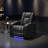 Ylianna 38'' W Faux Leather Power Recliner with USB Ports