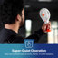 GEEPAS Rechargeable Fan | Mini Portable USB Handheld Fan for Home Office Travel Outdoor Personal Use | 3 Speed Settings 8Hr Run Time | Ultra Quiet Lightweight Air Circulator | 2 Year Warranty-127314147-127314149