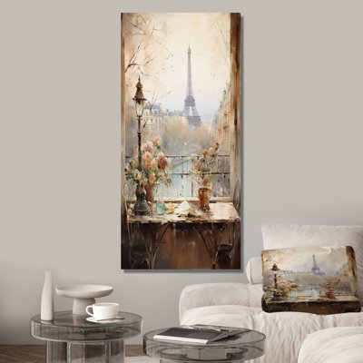 «Paris Spring Spring Elegance II - City Paris, art mural»
