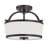 Glass Semi Flush Mount