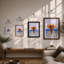 Seaside Reverie Coastal - Framed Print-470177820-470177816