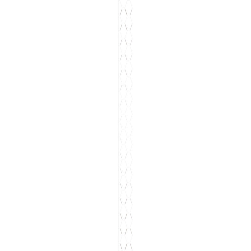 Ensemble de panneau mural décoratif à lattes réglables en PVC Cimarron, H 94 po x l 2,75 po x P 1 po