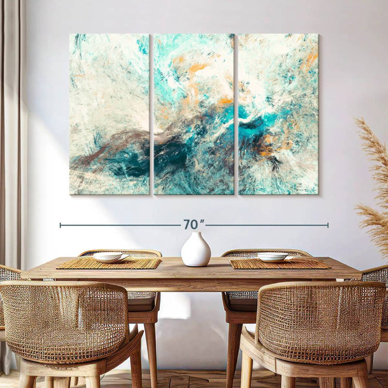 Avery Soft Color Abstract, 42" H x 65" W