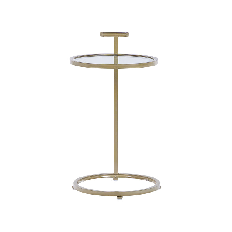 Northwich Glass Top Frame End Table