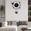 Horloge murale en métal 9,5 "Atreo