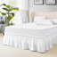 Jupe de lit pour grand lit Jupe de lit élastique pour lit réglable Grandes jupes pour lit réglable
