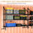 Shipping Container Shelving Brackets, 3 Tiers Hanging Shipping Container Accessories, 1100 LBS Load Rating, Heavy Duty Metal Storage Rack Shelf for Garage, Warehouse, Basement