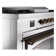 ILVE Nostalgie II Noblesse 60 in Dual Fuel Range 7 Burner, Griddle, Frenchtop