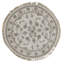 Hand Knotted Area Rug in Ivory