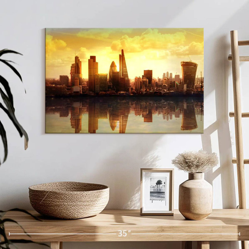 Sirci London Sunset, H 16 po x l 24 po