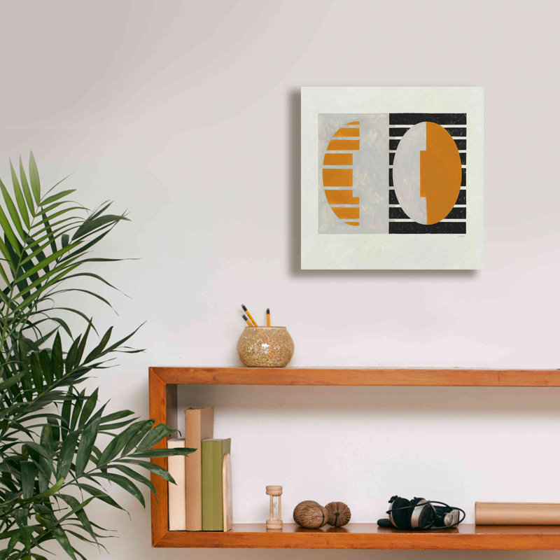  «Latitude V2» par Mike Schick, estampe numérique sur toile, 12 po x 12 po