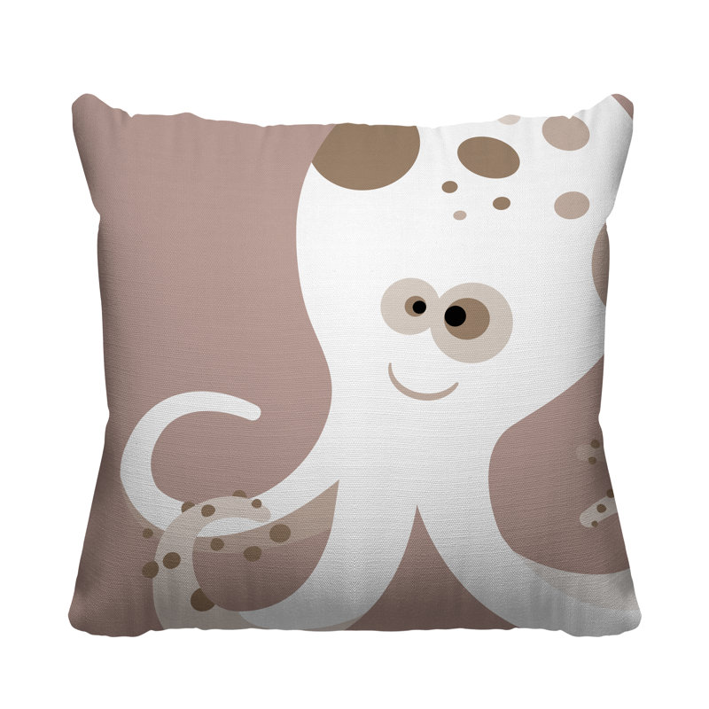 Coussin décoratif Octavious, L 17 po x H 17 po, Ombre
