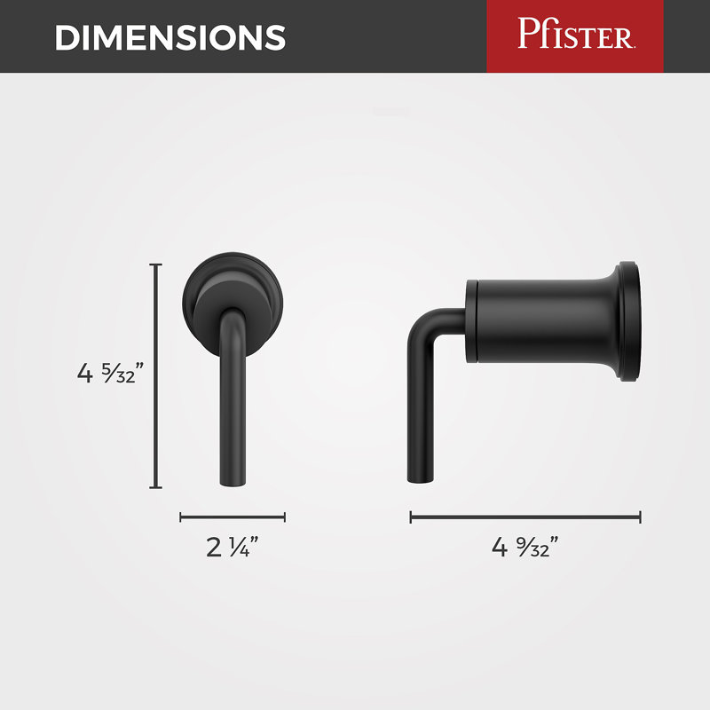 Tenet Diverter Trim, Matte Black